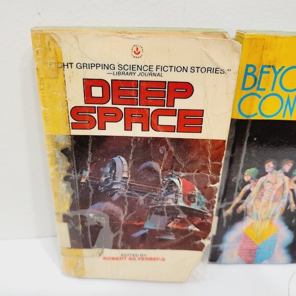 Vtg Roberty Silverberg Books Deep Space Beyond Control Science Fiction Bestiary - Picture 2 of 9